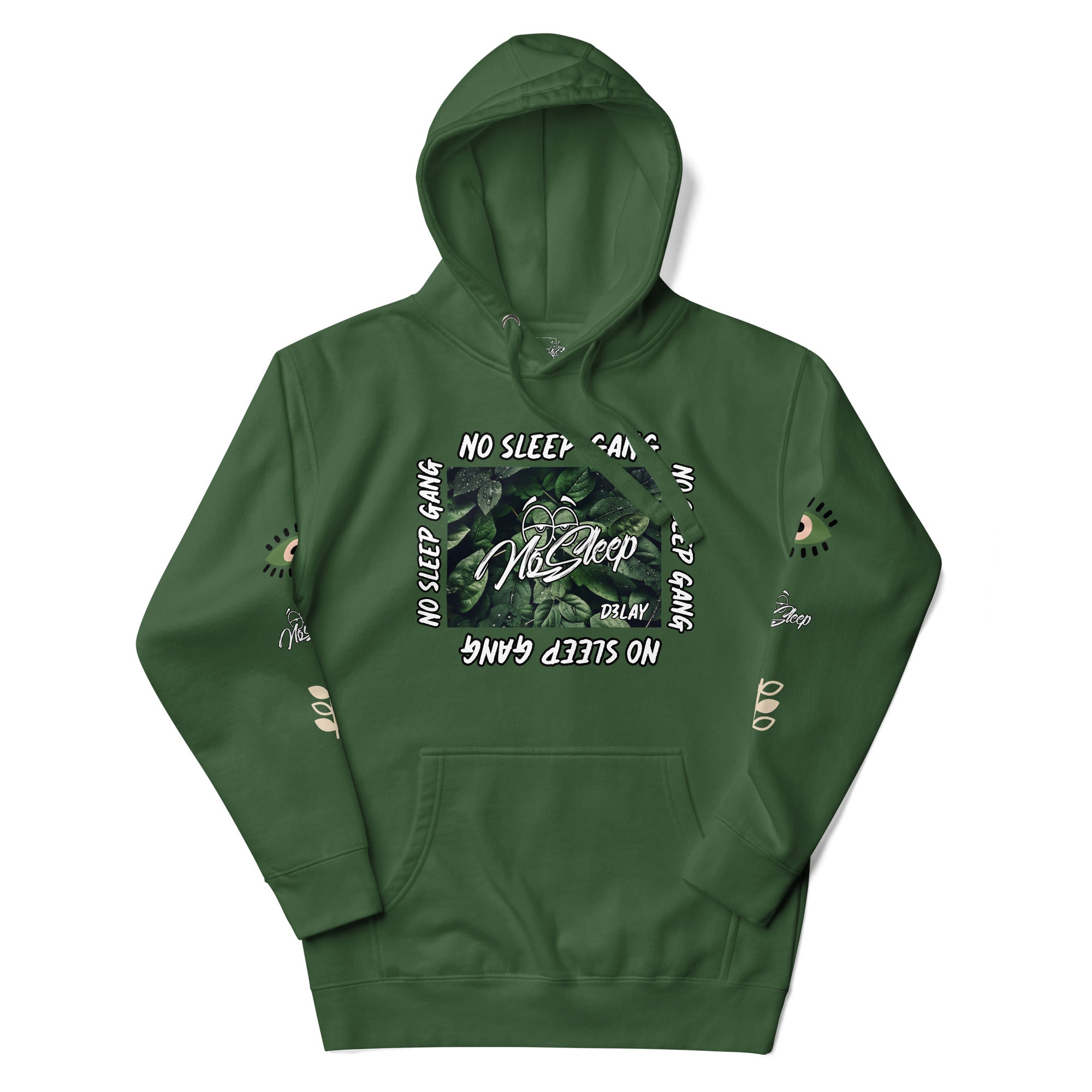 Green gang hoodie sale